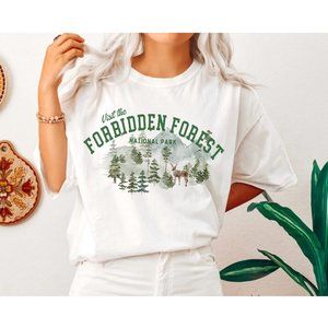Forbidden Forest HP Shirt Magical Gifts School of Wizardry Subtle Potter Shirt.